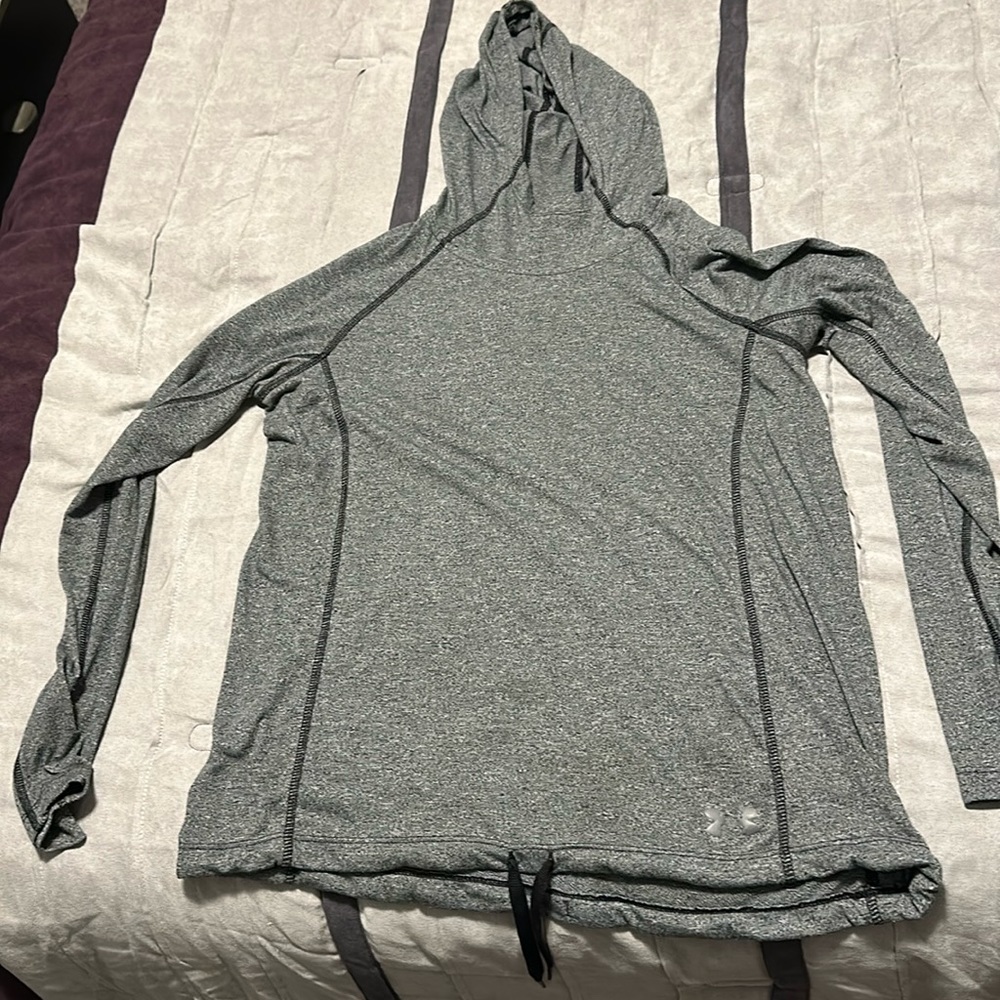 Under armour grey hoodie
